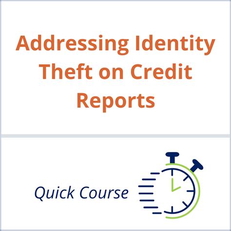 Addressing Identity Theft on Credit Reports – CBA Training Institute