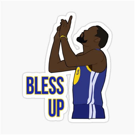 "Bless Up" Sticker for Sale by Xavj | Redbubble