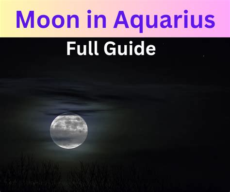 Moon in Aquarius: Humanitarian Emotions (2023) – Astrological Ways