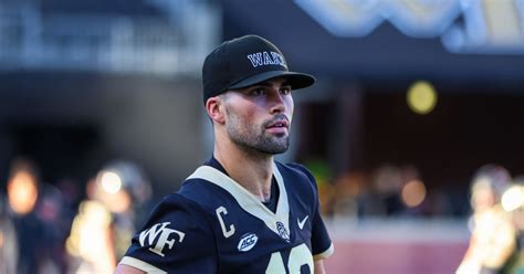 Sam Hartman injury news: Wake Forest QB to return from vs. Vanderbilt ...