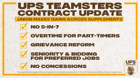 UPS Teamsters Contract Update - International Brotherhood of Teamsters