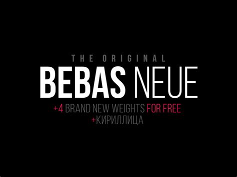 Bebas Neue Light Font | xFonts.pro