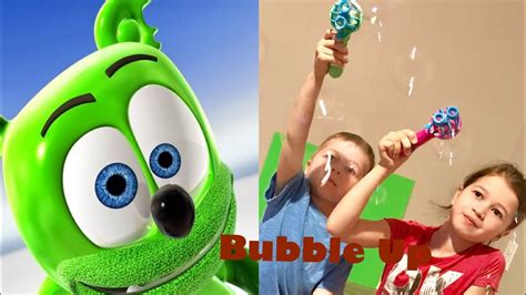 GUMMY BEAR SONG BUBBLE UP! BUBBLE UP!FUN VIDEO FOR KIDS - YouTube