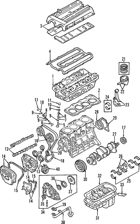 2000 Kia Sportage Engine Timing Crankshaft Sprocket. Sportage. BEARINGS - 0FE3N11321 | Hyman ...