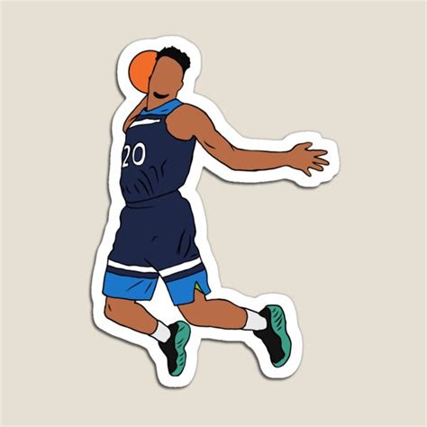 "Josh Okogie Dunk" Magnet for Sale by RatTrapTees | Redbubble