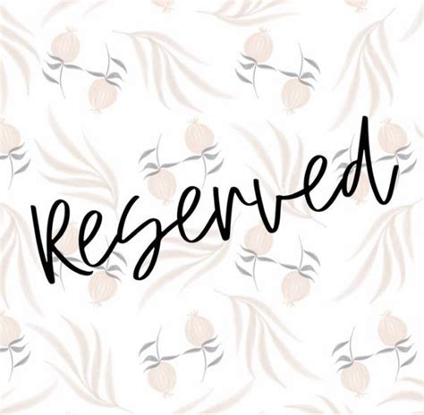 Reserved