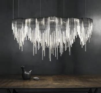 Modern Decorative Luxury Silver Chain Chandelier - Buy Chain Chandelier ...