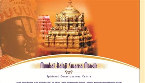 The Biggest Shree Balaji Mandir Project at Mumbai