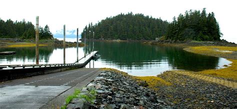 Amalga Harbor...looks like a great place to launch a kayak or canoe ...