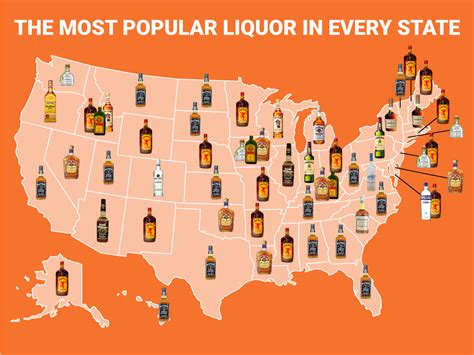 The most popular liquor in every state - Business Insider