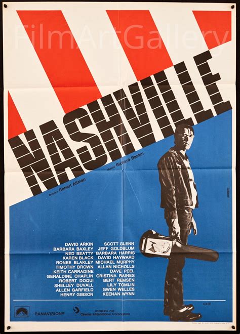 Nashville Movie Poster | 1 Sheet (27x41) Original Vintage Movie Poster | 7347