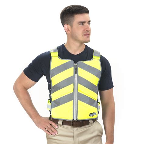 FlexiFreeze Professional Series Ice Vest - Hi-Vis Yellow - Walmart.com ...