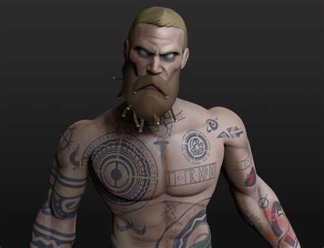 God Of War Baldur Tattoos, Baldur Tattoo Conversion At Skyrim Nexus ...