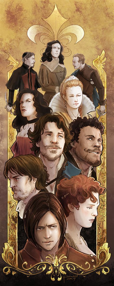 The Musketeers fan art, season 1 (OMG! I've been hanging out for this ...