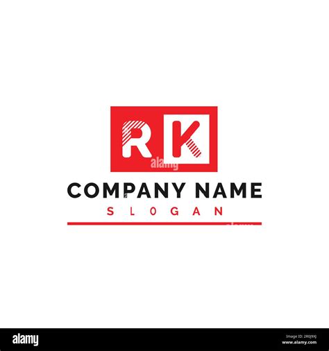 RK Logo Design. RK Letter Logo Vector Illustration - Vector Stock Vector Image & Art - Alamy