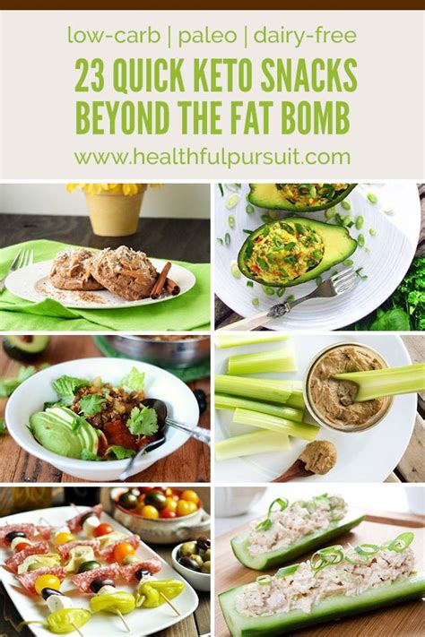 23 Quick Keto Snacks Beyond the Fat Bomb | Healthful Pursuit