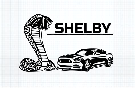 Shelby Mustang Cobra Svg - Etsy Ireland