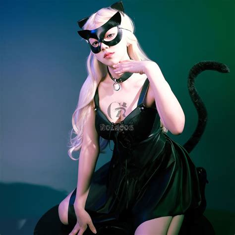 Halloween Cat Girl Cosplay Costume