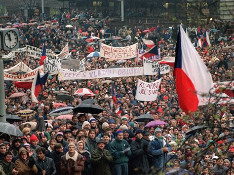 Thirty years after the Velvet Revolution, its legacy still remains divisive in Prague | The ...