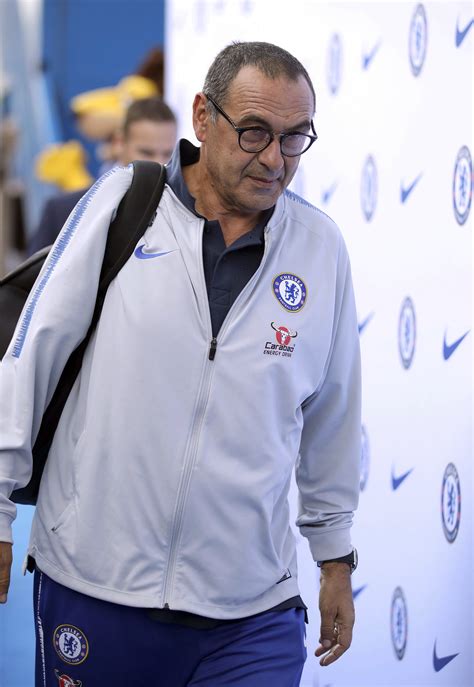 Chelsea coach Maurizio Sarri struggling to give up smoking