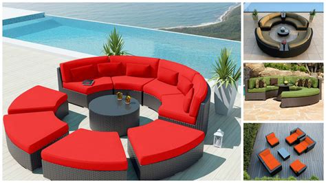 Beautiful Selection of 9 Pieces Outdoor Sofa Design