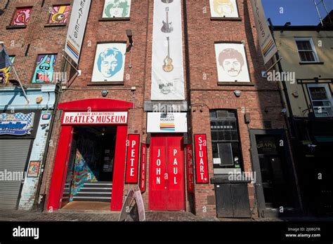 liverpool beatles museum mathew street liverpool, england, uk Stock ...