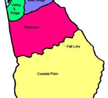 Regions Of Georgia Map - Wilie Julianna