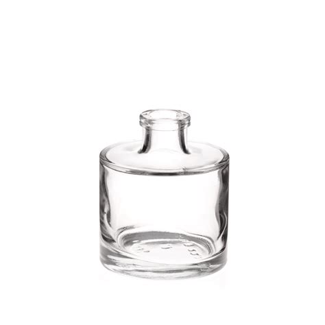 200ml Diffuser Bottles - Clear Glass Round Diffuser Bottle – ColouredBottles
