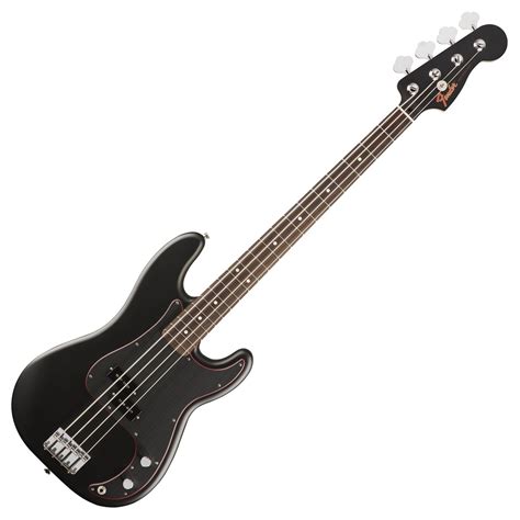 DISC Fender Special Edition Precision Bass Noir PF, Satin Black - Nearly New at Gear4music