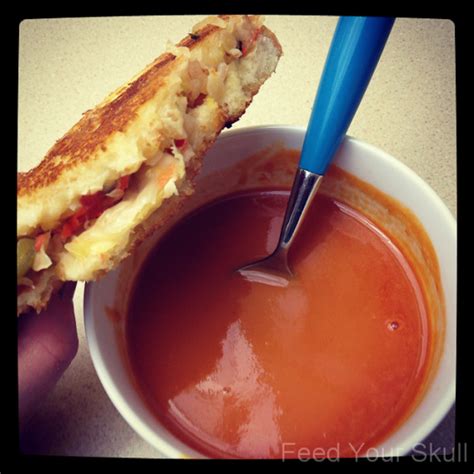 Salsa Sauerkraut Grilled Dubliner Cheese Sandwich - Feed Your Skull