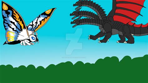 Mothra Leo vs Desghidorah by pyrus125680 on DeviantArt