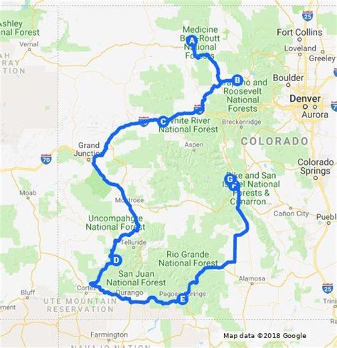 Hot Springs Near Denver Colorado Map – Get Map Update