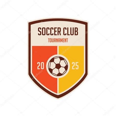 Soccer Football Badge Logo Design Templates #13 — Stock Vector ...