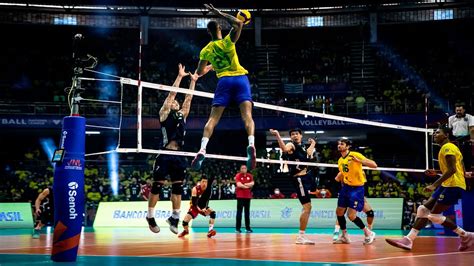 TOP 20 The Most Powerful Volleyball Spikes | Men's VNL 2022 - YouTube