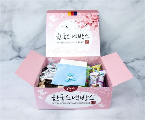 Korean Snack Box March 2020 Subscription Box Review + Coupon - Hello ...