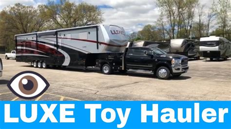 Luxe Luxury Toy Hauler Fifth Wheel | Wow Blog