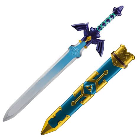 The Legend Of Zelda Link Sword & Scabbard Video Game Costume Prop ...