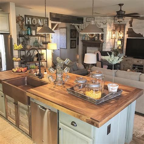 Pin by Lupita on ***Cozy Cottage Kitchens*** | Rustic kitchen cabinets ...