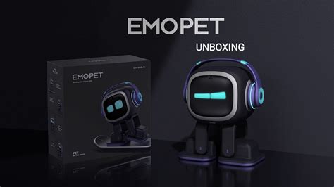 AI EMO Robot Desktop Pet Unboxing | Living Ai - YouTube