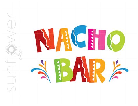 Nacho Bar Clipart