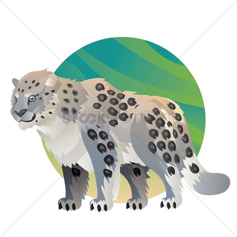 Snow Leopard Vector at Vectorified.com | Collection of Snow Leopard ...