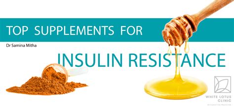 Top 3 Supplements for Insulin Resistance - White Lotus Clinic