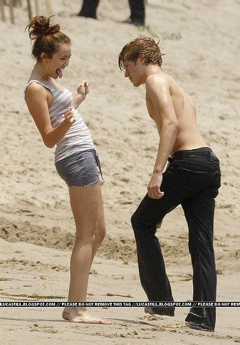 Miley Cyrus and Lucas Till | Flickr - Photo Sharing!