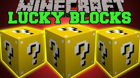 Minecraft: LUCKY BLOCK MOD (EPIC PRIZES AND HORRIBLE DEATHS!) Mod Showcase - YouTube