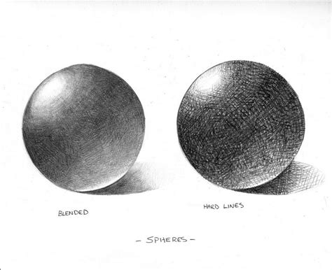 Shaded Spheres Sketching Techniques, Google Home Mini, Spheres ...