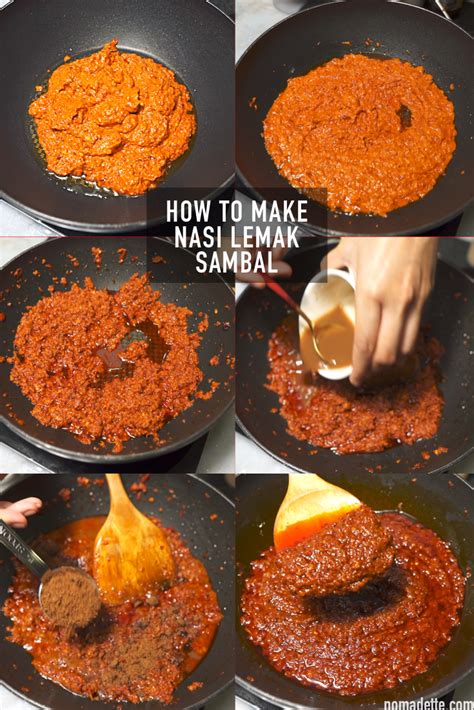 The BEST Sambal for Nasi Lemak! - Nomadette