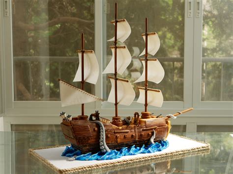 Pirate Ship Cake (And Everything I Know About Fondant) - Cake Lab