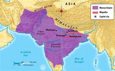 The Mauryan Empire (321 -185 B.C.E) | Indian history facts, Ancient ...