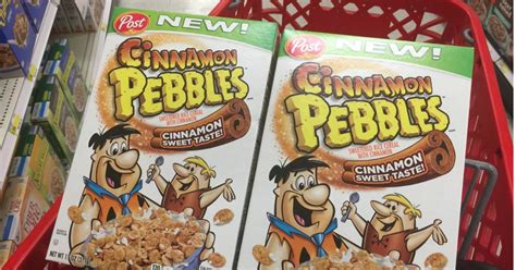 Target: Post Cinnamon Pebbles Cereal ONLY $1.34 Each (After Cash Back)