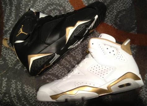 Air Jordan VI + VII Gold Medal Pack - Air Jordans, Release Dates & More ...